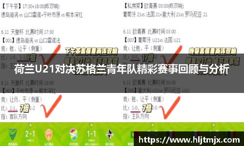 荷兰U21对决苏格兰青年队精彩赛事回顾与分析