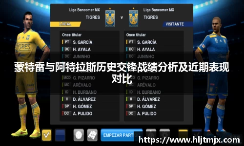 蒙特雷与阿特拉斯历史交锋战绩分析及近期表现对比